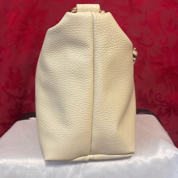 Remi‎ Reid Cream Color Leather Crossbody Bag - Picture 4 of 14